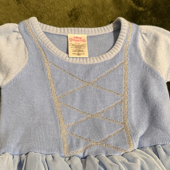 Disney Light Blue and White Tulle Dress - Picture 4 of 10